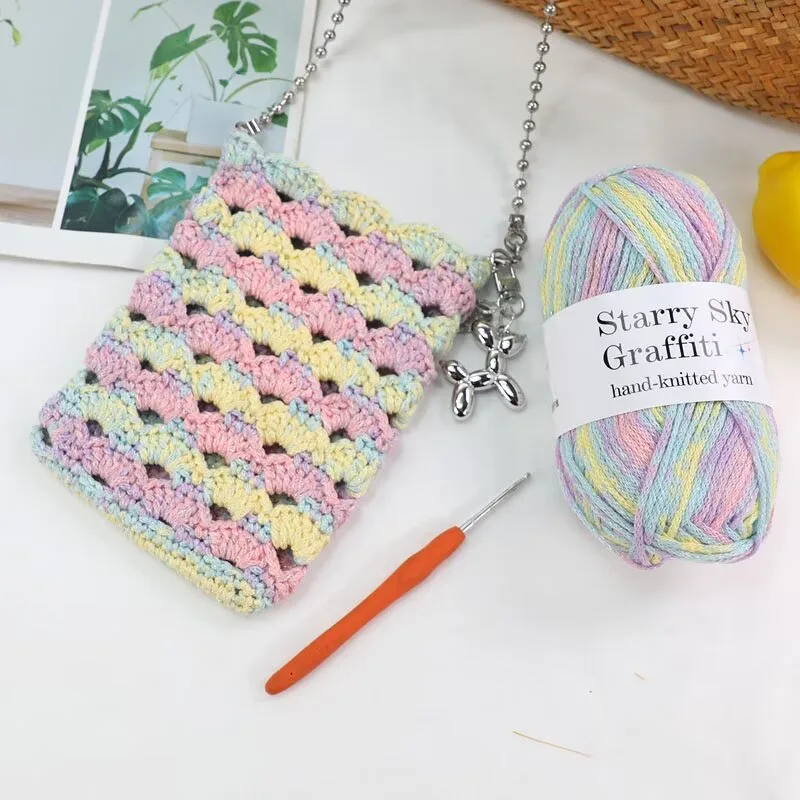 Starry Graffiti Handcrafted Yarn - Image 4