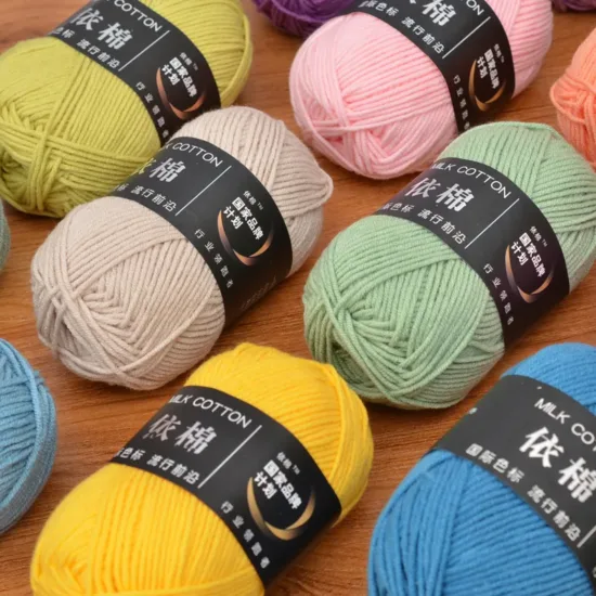 4-Ply Milk Cotton Yarn
